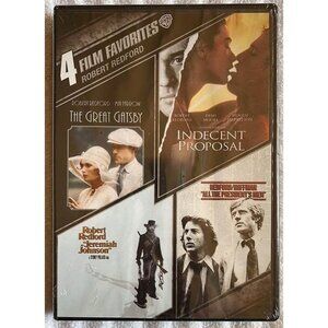 Robert Redford: 4 Film Favorites (DVD, 2013, 4-Disc Set) New Sealed